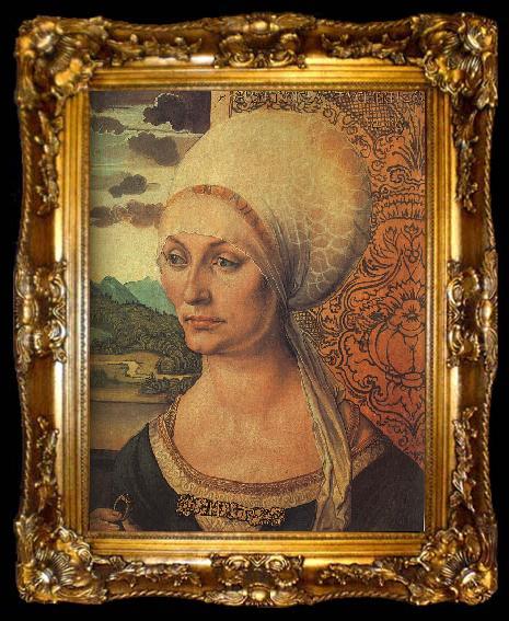 framed  Albrecht Durer Portrait of Elsbeth Tucher, ta009-2